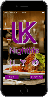 UK Nightlife - custom mobile app development company